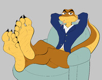 Fancy Snake's Feet (flat)