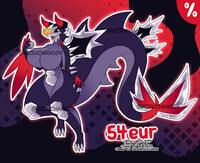 🔴 CLOSED - Garchomp x Baxcalibur FUSION ADOPT