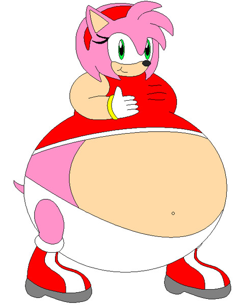 Fat Amy Rose Again by naruto162.