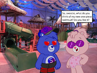Creative Bear and True Heart Bear at Bora Parc