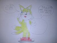 Tails ate Sonic by accident
