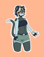 Goofy ahh fursona by MikiFluffs -- Fur Affinity [dot] net