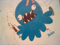 Scary Octopus D: