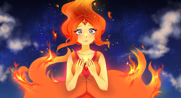 Flame Princess fanart : r/adventuretime