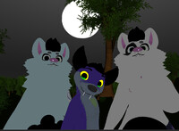the werewolf turning awtter with his were tank taitums