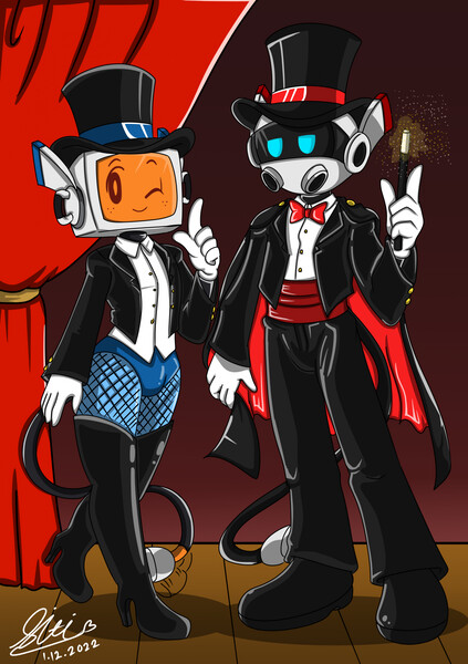 Harry And Moxies Magic Show By Sitinuramjah By Fordoxia Fur Affinity Dot Net 4135