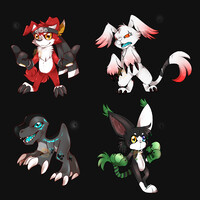 Digimons Batch27: setprice 0/4 OPEN by pikachim -- Fur Affinity