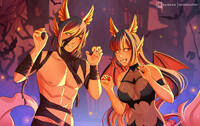 Halloween Aqua and Aquaris