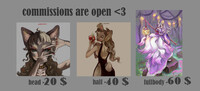 commissions are open!