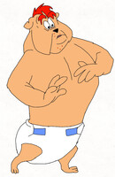 Pretty Boy In diaper