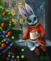 christmas bunny