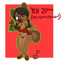 20 dollar YCH mistletoe cheeb OPEN