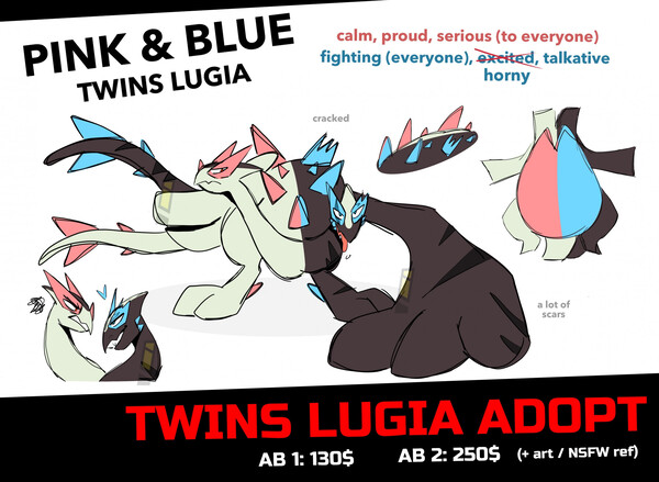 Pokemon - Lugia — Weasyl