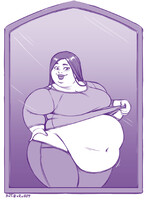 Fun With Fertility Fairies - Ana Setting her gut to Wumbo!