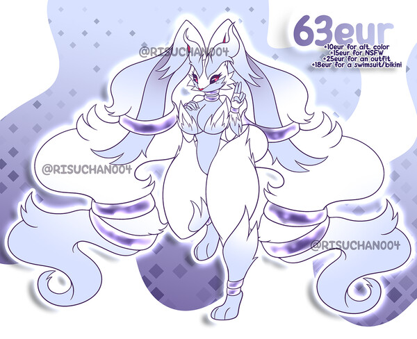 Braixen x Zekrom Fusion ADOPT - CLOSED by risuchan004 -- Fur Affinity [dot]  net