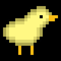 Pixel chick
