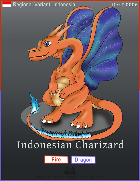 Regional Variant - Improving the Charizard X's design/stats(?). [OC] :  r/pokemon