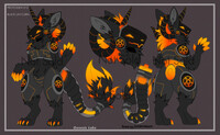 [CLOSED] Black Unicorn Protogen