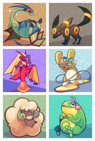 My Pokemon And Loomians by roberto20031 -- Fur Affinity [dot] net