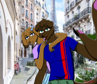 Off-Duty Selfie - Thomas Higgins and Denise Cox