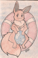 Eevee in a Pool
