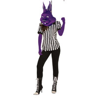 Purple Bunny's referee shirt