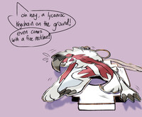 *lycanroc keychain noises* (part 2)