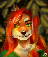 fox in the foliage