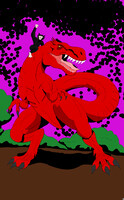 Devil dinosaur and moon boy