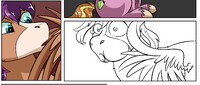 MLP: Birth of Speedy Hooves page 9 progress 4