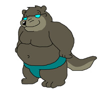Gill the Sumo Otter