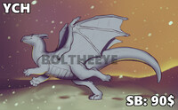 Catching snowflakes | Dragon YCH Remonder