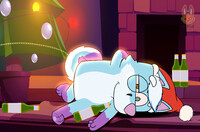 Christmas After Metal puppy