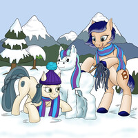 Do you want to build a snowpony?  (commission)
