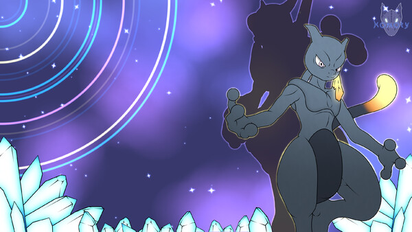 Epic Mewtwo by seabolt99, cool mewtwo HD phone wallpaper | Pxfuel