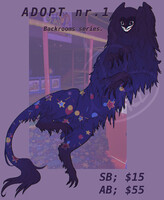 ADOPT NR.2 - Backroom/Liminal space Monster by Baellial -- Fur Affinity  [dot] net