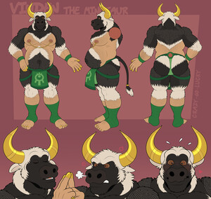 Stier - Reference Sheet [C] by Crazy-Go-Lucky -- Fur Affinity [dot] net