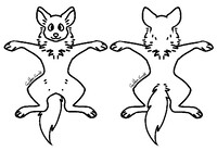Free to Use Canine Lineart