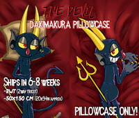The Devil Dakimakura Pillowcase Preorders