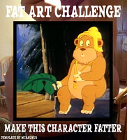 FAT Art Challenge - Widdle Warrick