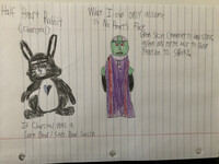 Charcoal as a Care Bear Cousin and No Heart