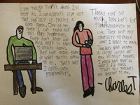 Programmer and Teacher drawings