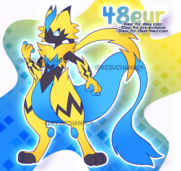 Zekrom lucario Pokefusion! by Chakisuu -- Fur Affinity [dot] net