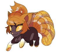 Meowscarada x Slither Wing Adopt [CLOSED] by sunnyvale -- Fur