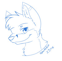 SparkleButt Head bust