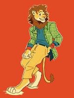 Dressed Up Dandy Lion