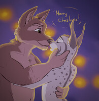 Christmas kiss