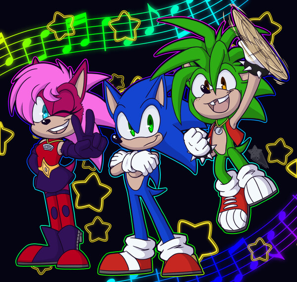 こはね🕊 on Twitter  Sonic, Sonic underground, Sonic fan characters