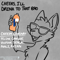 [Patreon] Cheers lineart