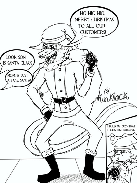 Rockwolf and Jr (Oingo Boingo manga style) by Rockwolf012 -- Fur Affinity  [dot] net